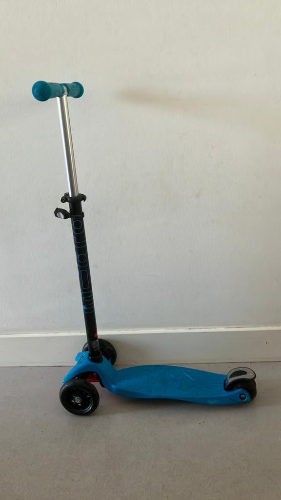Micro step maxi blauw, Fietsen en Brommers, Steps, Ophalen of Verzenden, Zo goed als nieuw, Gewone step