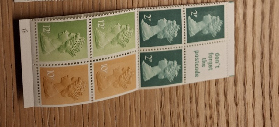 postzegelboekje engeland MH 48 HB 88 type 3, Verzenden, Postfris