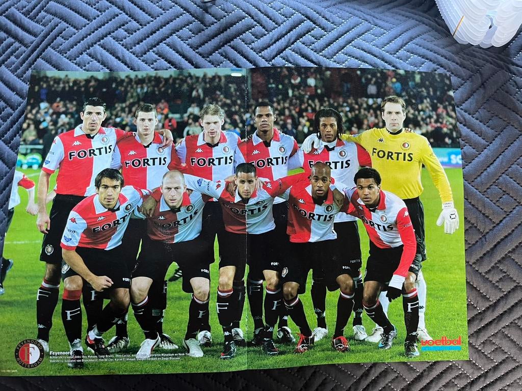 Feyenoord poster, Ophalen of Verzenden, Zo goed als nieuw, A1 t/m A3, Sport
