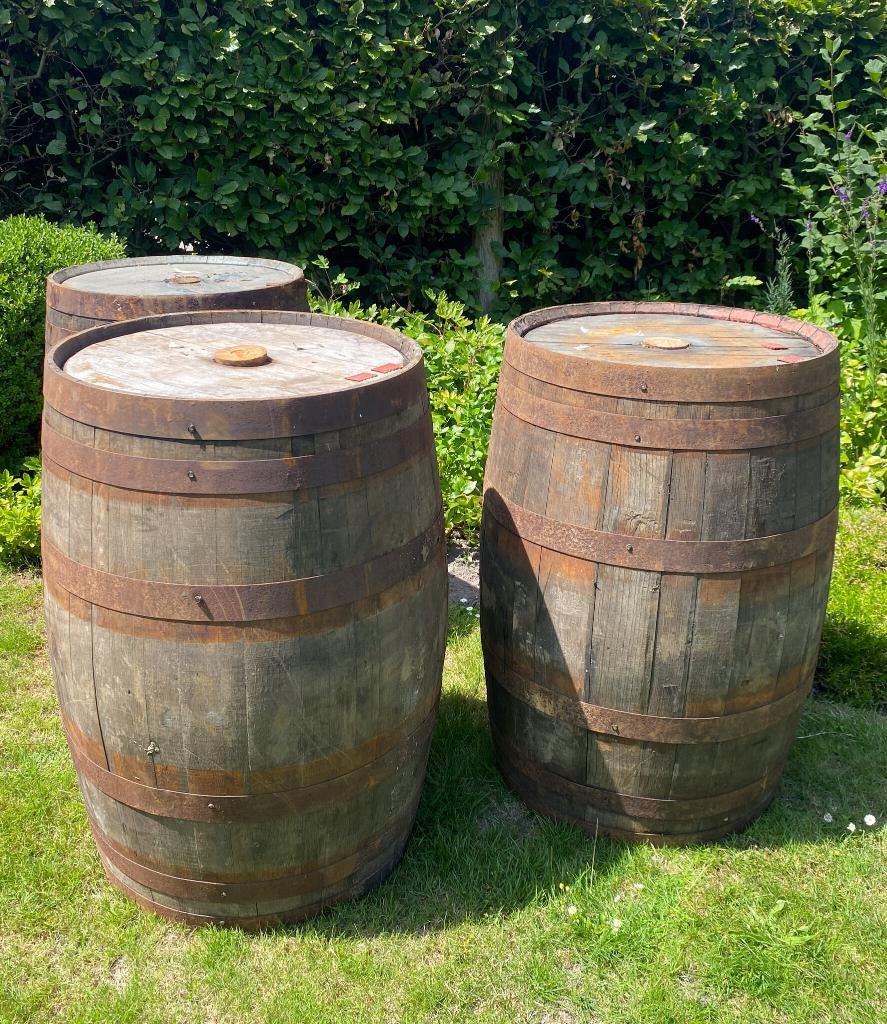 Vat, Regenton, Whiskyvat, Eiken vat, Vaten, Wijnvat, 150 liter of meer, Ophalen, Hout