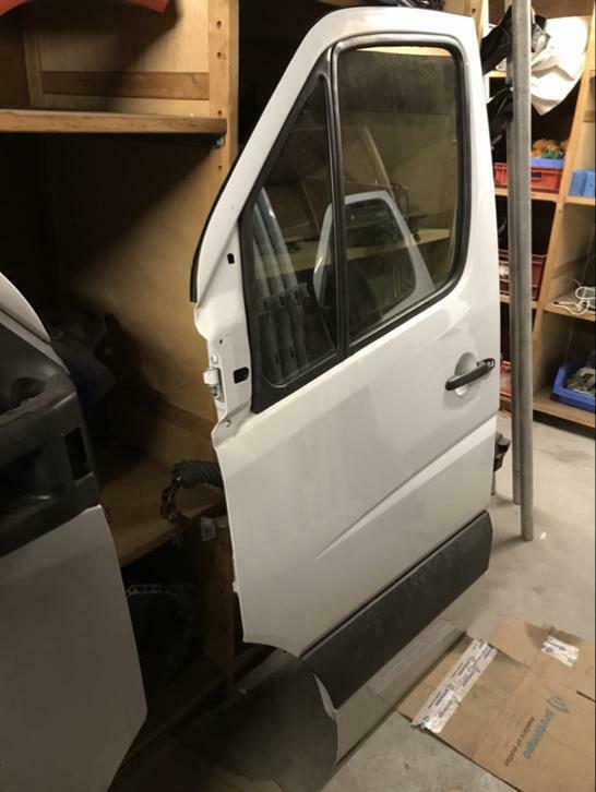 MB Sprinter W906 Voorportier links poolwit, Ophalen, Gebruikt, Deur, Voor