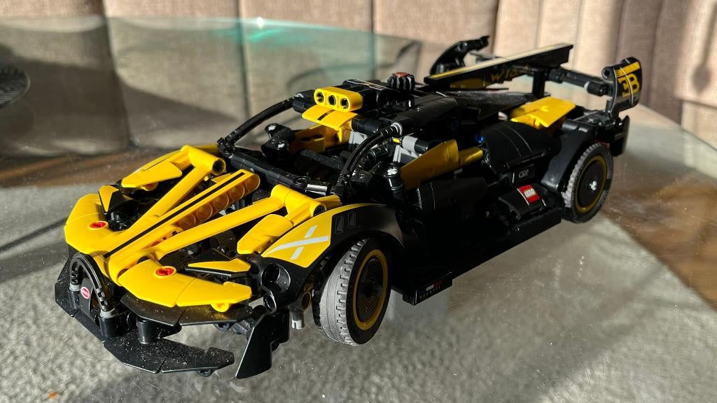 LEGO Technic Bugatti 42151, Ophalen, Zo goed als nieuw, Complete set, Lego