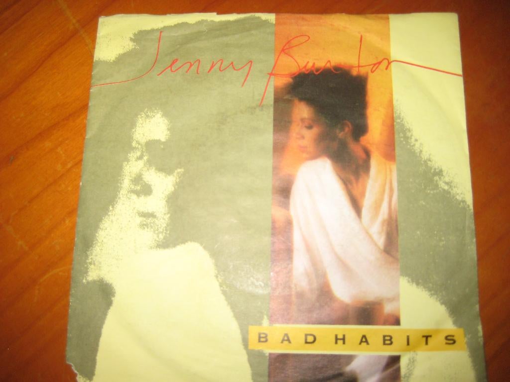 Jenny Burton: Bad Habbits, Ophalen of Verzenden, Zo goed als nieuw, Pop, Single