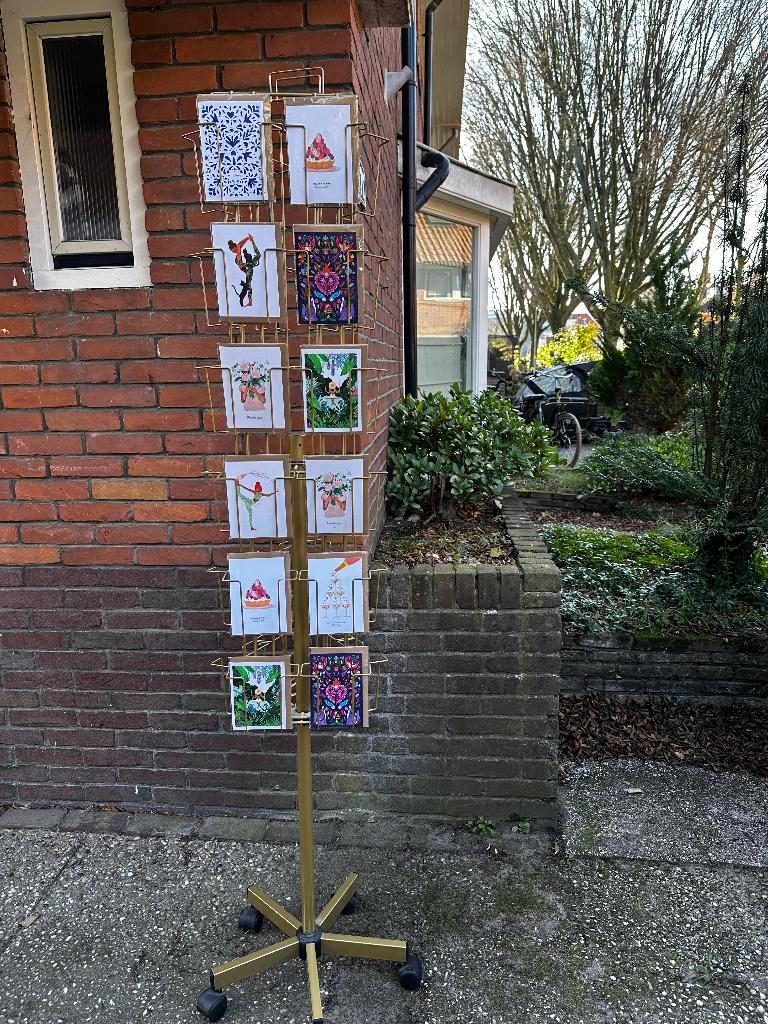 Kaarten carrousel, Ophalen, Zo goed als nieuw