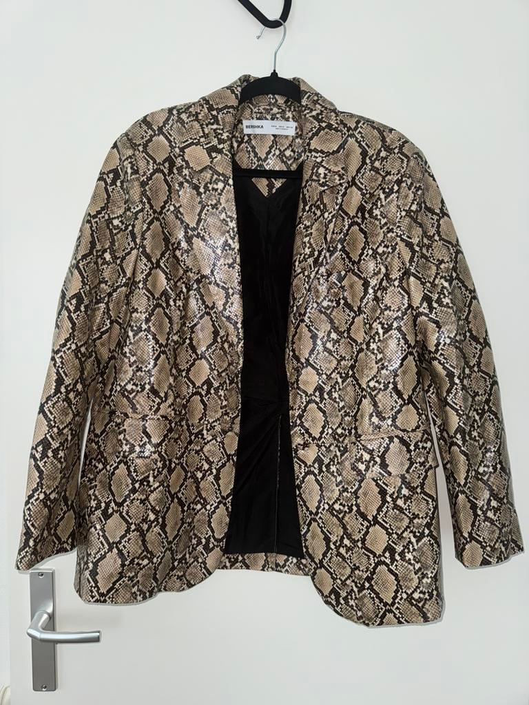 Dames jasje slangenprint, Maat 38/40 (M), Overige kleuren, Ophalen of Verzenden, Zo goed als nieuw