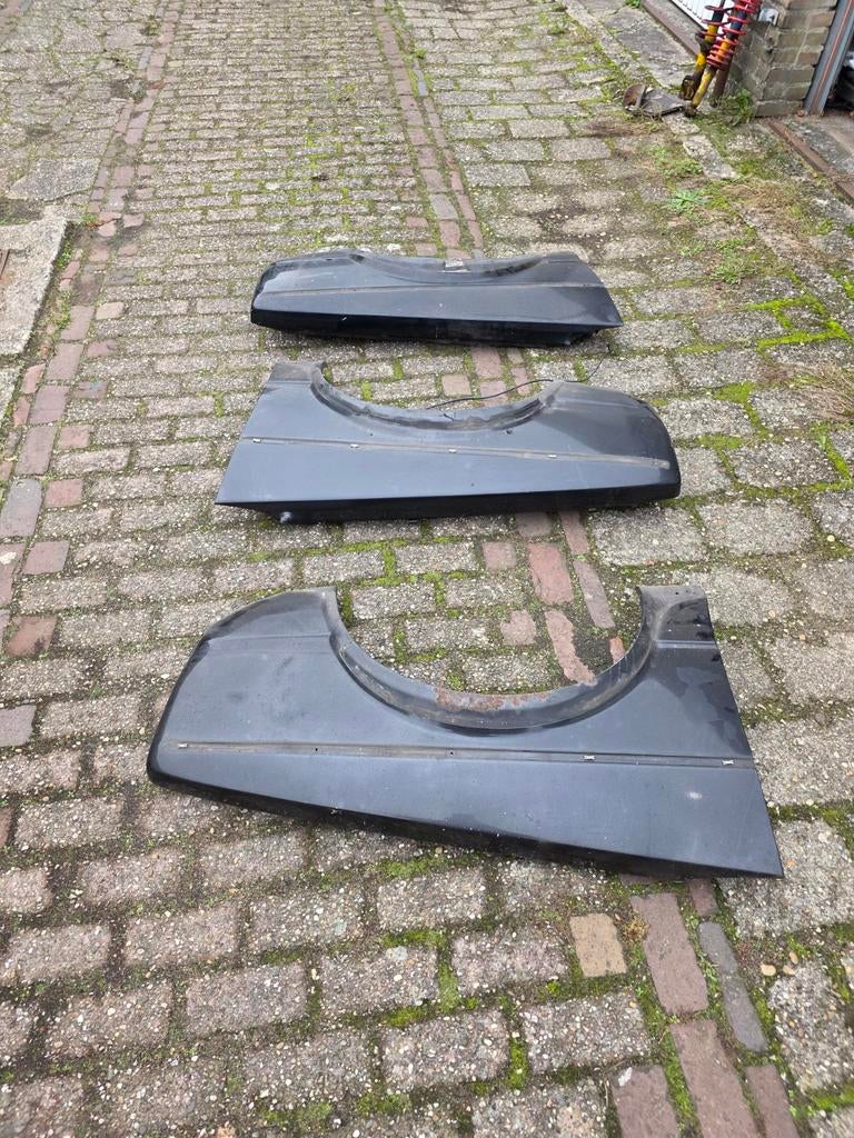 Golf 1 Voorschermen - Set van 3, Gebruikt, Volkswagen, Voor, Ophalen of Verzenden