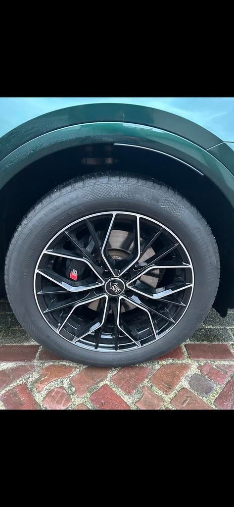 Set Banden Velgen audi continental 245/50 r19 mercedes, Banden en Velgen, Winterbanden, Personenwagen, Ophalen