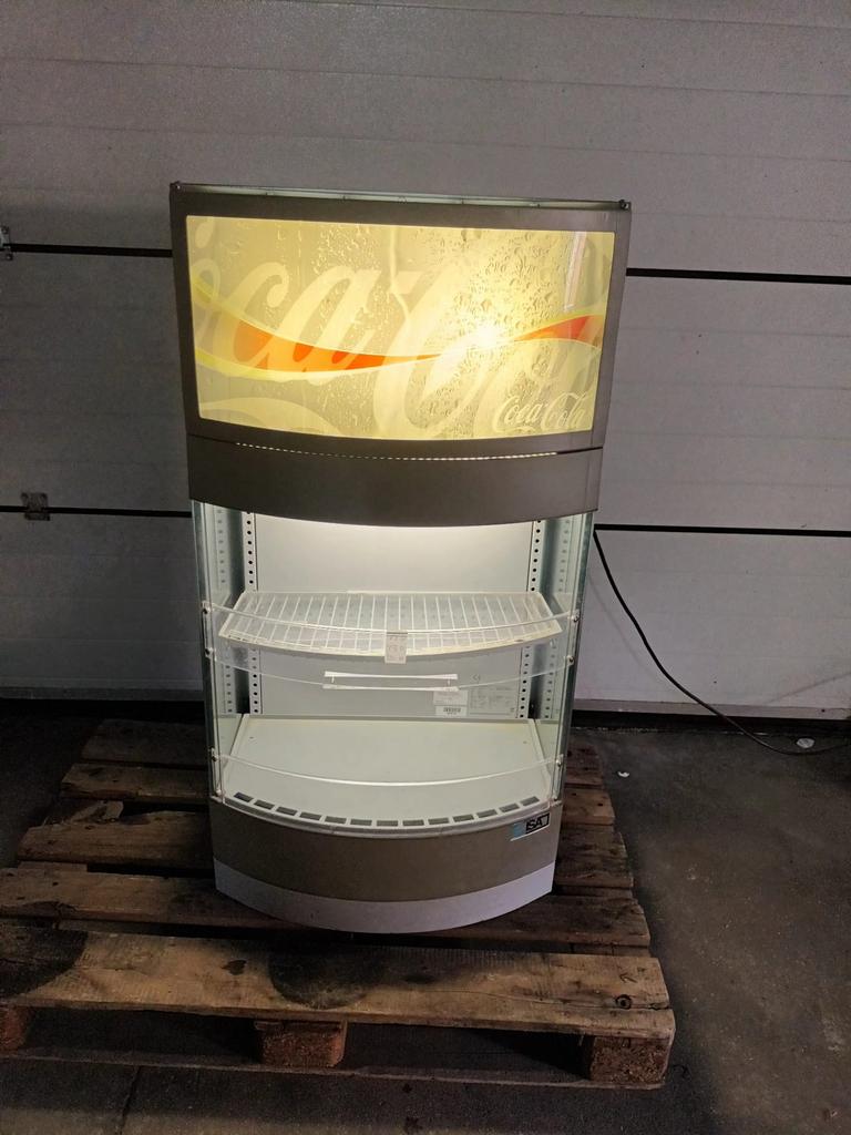 Coca cola isa wandkoeling open model klein frisdrank, 200 liter of meer, Ophalen, Zonder vriesvak, 160 cm of meer