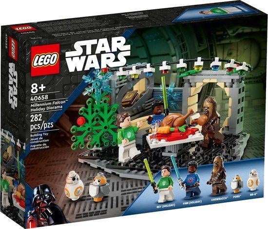Lego 40658 Millenium Falcon Kerstdiner Lego Star Wars NIEUW, Ophalen of Verzenden, Nieuw, Complete set, Lego