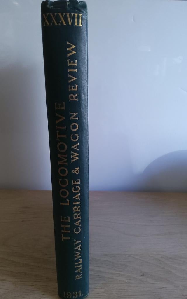 The Locomotive Railway Carriage & Wagon Review 1931, Verzamelen, Spoorwegen en Tramwegen, Ophalen of Verzenden