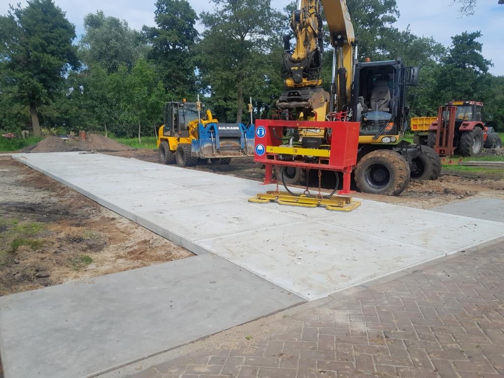 Betonplaten leggen stelconplaten profileren grondwerk, Diensten en Vakmensen