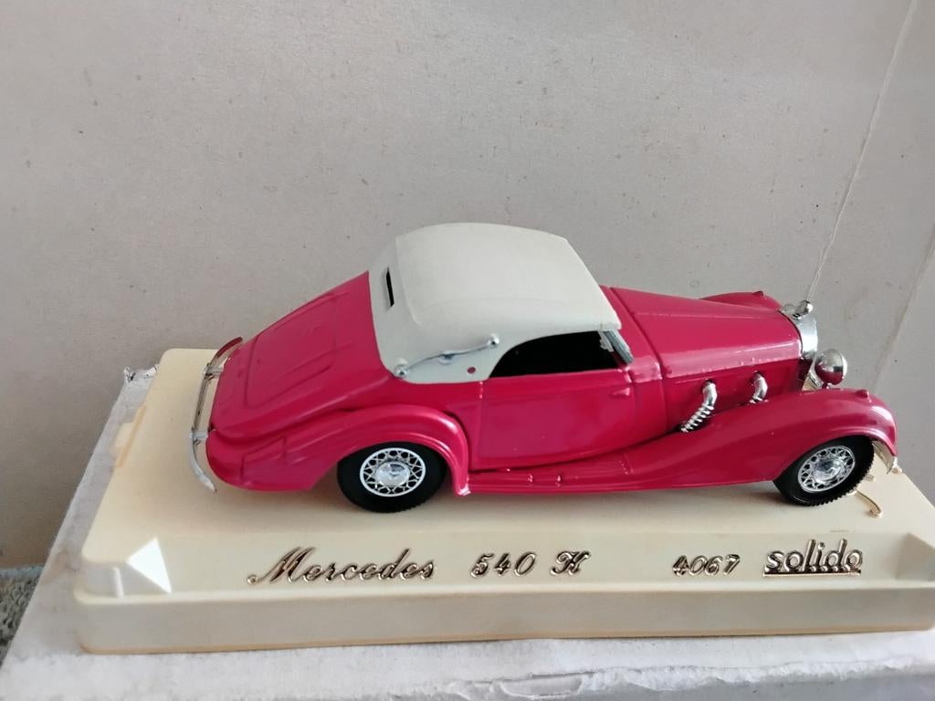 SOLIDO  MERCEDES   540  K, Hobby en Vrije tijd, Modelauto's | 1:43, Ophalen of Verzenden, Auto, Solido