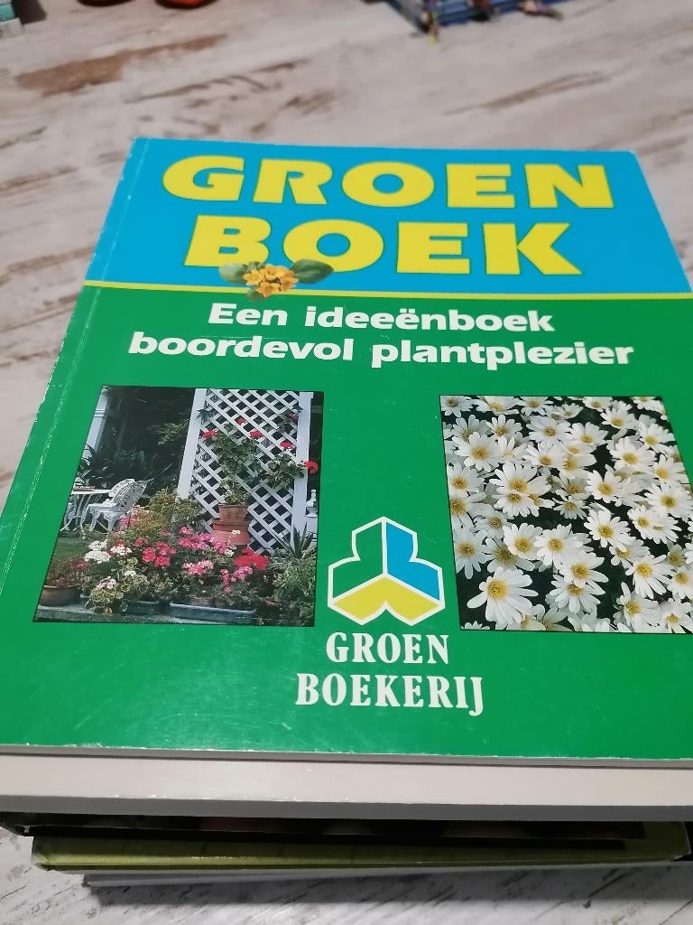 Groen Boek ideeënboek boordevol plantplezier GROENBOEKERIJ, Ophalen of Verzenden, Zo goed als nieuw, Hage, Jaap / Halm, Henk van / Herwig, Rob en anderen