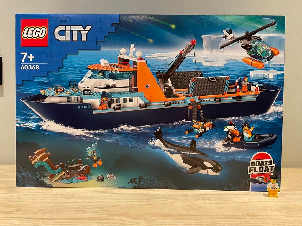 Lego set 60368 city poolonderzoeksschip NIEUW, Ophalen of Verzenden, Nieuw, Complete set, Lego