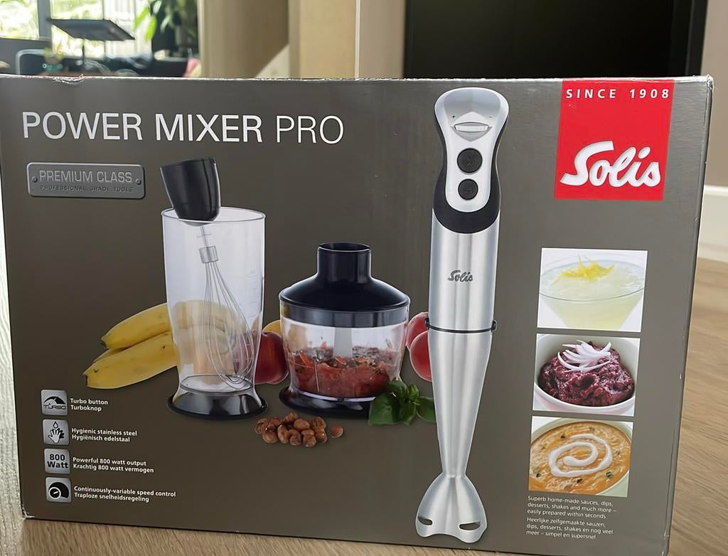 Solis Power Mixer Pro, Ophalen of Verzenden, Nieuw, Blender