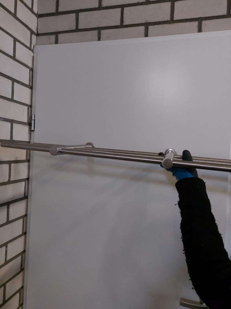 RVS kapstok, Zo goed als nieuw, Minder dan 100 cm, Metaal, Ophalen