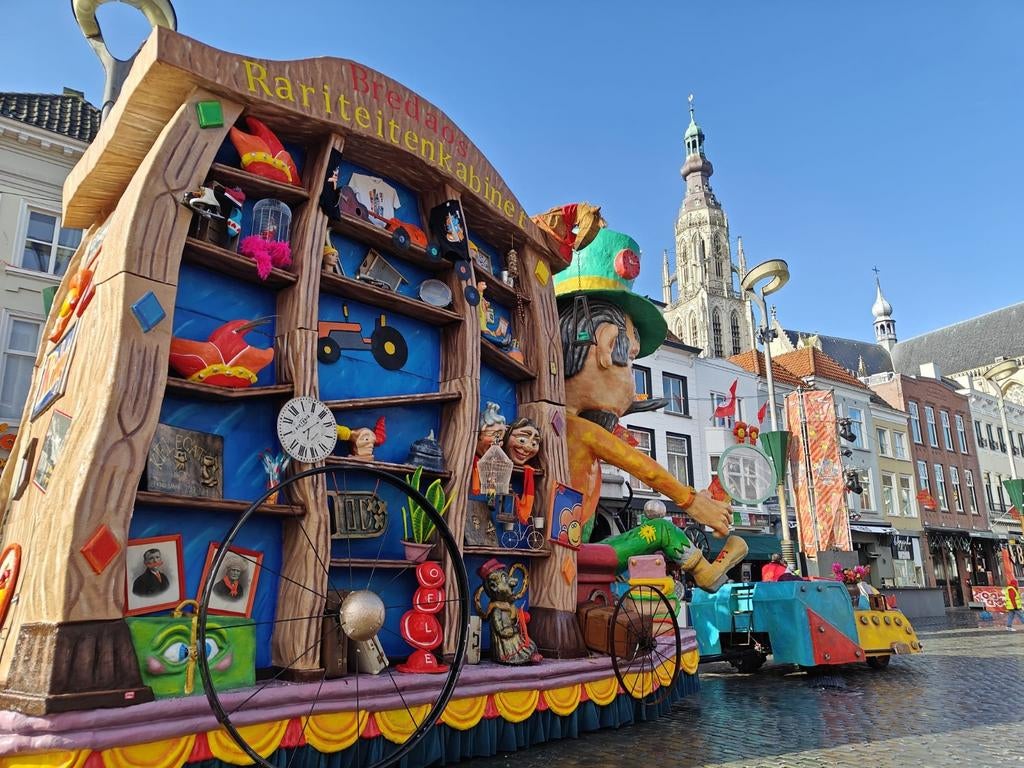 Carnavalswagen, Ophalen