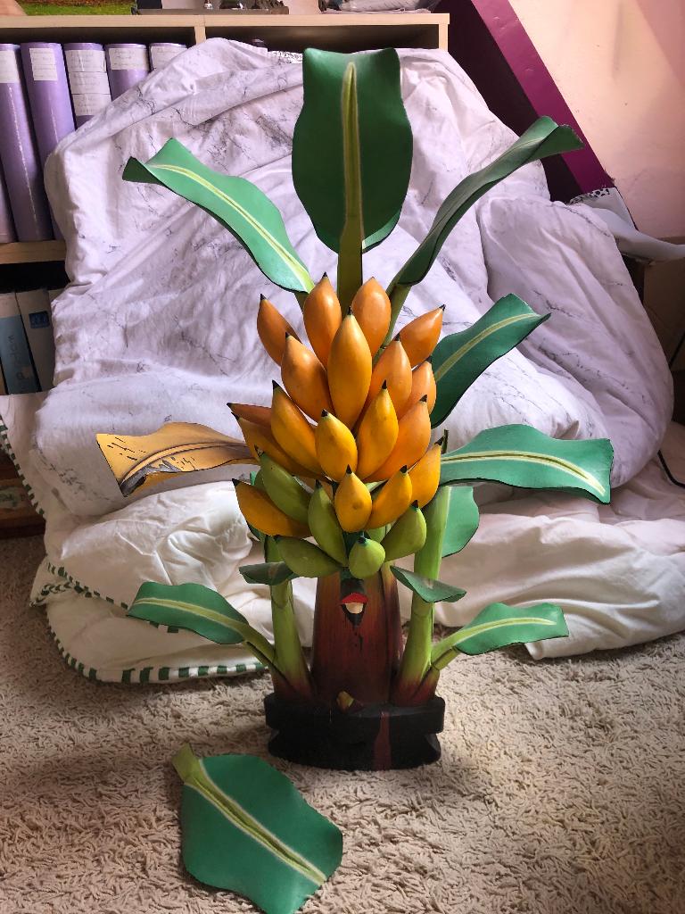 Bananenboom hout, Ophalen of Verzenden, Gebruikt, Binnen