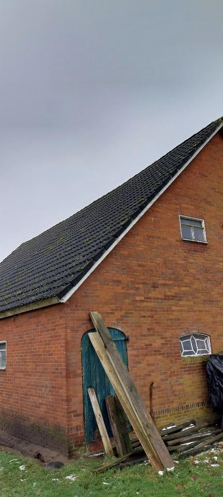dakpannen, Doe-het-zelf en Verbouw, Dakpannen en Dakbedekking, Ophalen, Gebruikt, Steen of Klei, Blauw