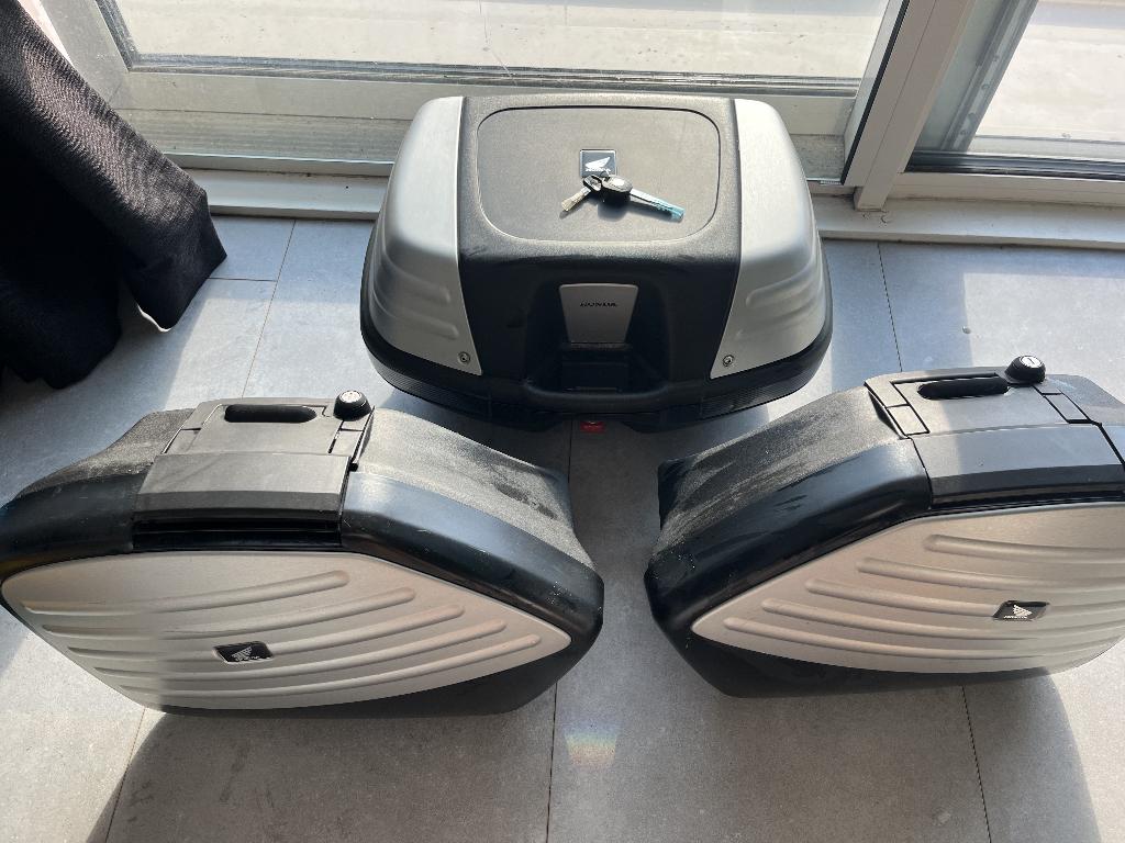 Honda kofferset 3 delig, Ophalen, Gebruikt
