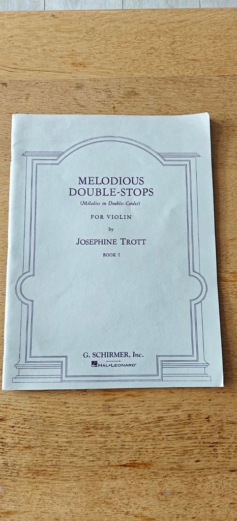 Melodious Double-Stops Viool - Josephine Trott, Muziek en Instrumenten, Bladmuziek, Gebruikt, Klassiek, Les of Cursus, Ophalen of Verzenden