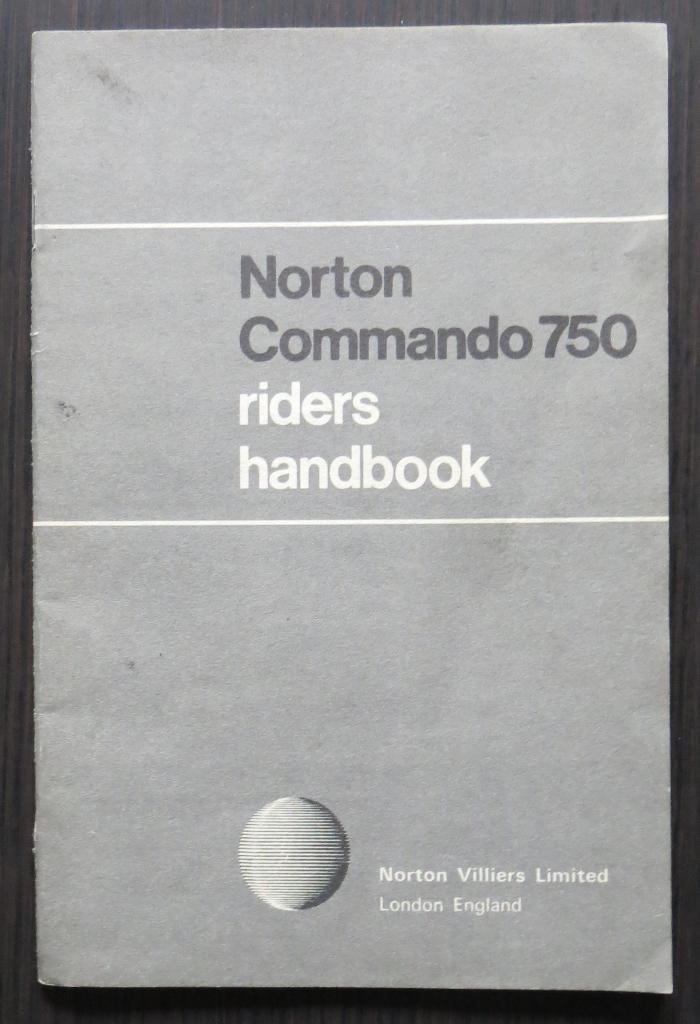 Norton Commando 750 Riders Handbook - 1968 (reprint), Motoren, Handleidingen en Instructieboekjes, Verzenden, Overige merken