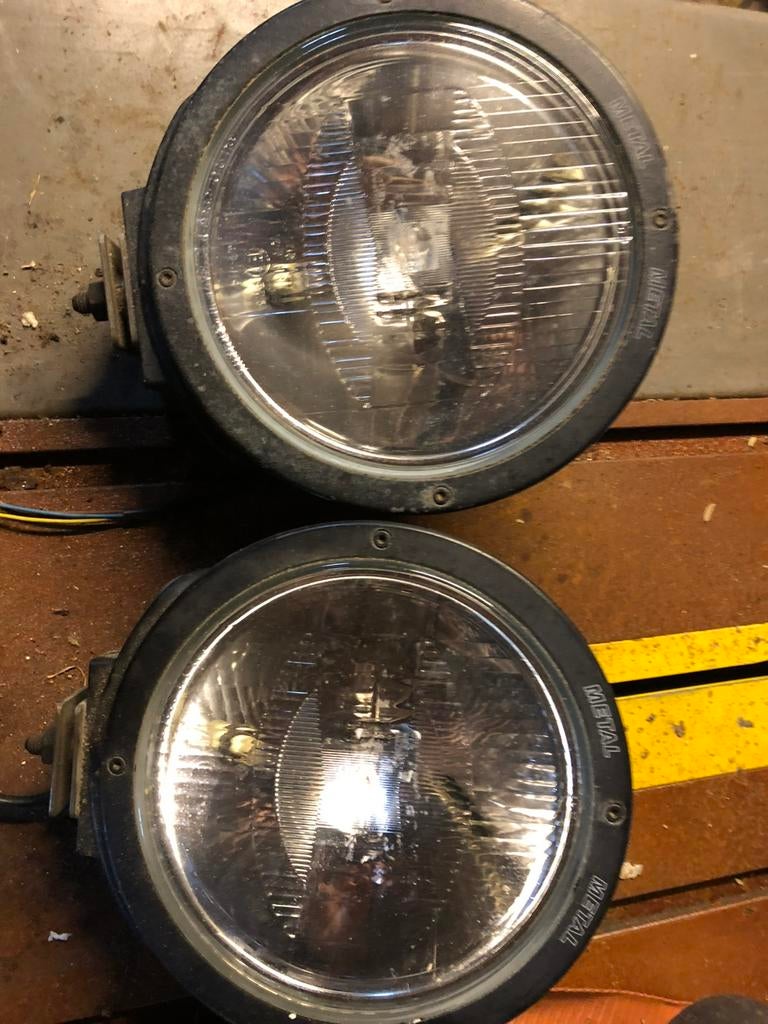 Hella luminator metal verstralers, Ophalen of Verzenden, Gebruikt