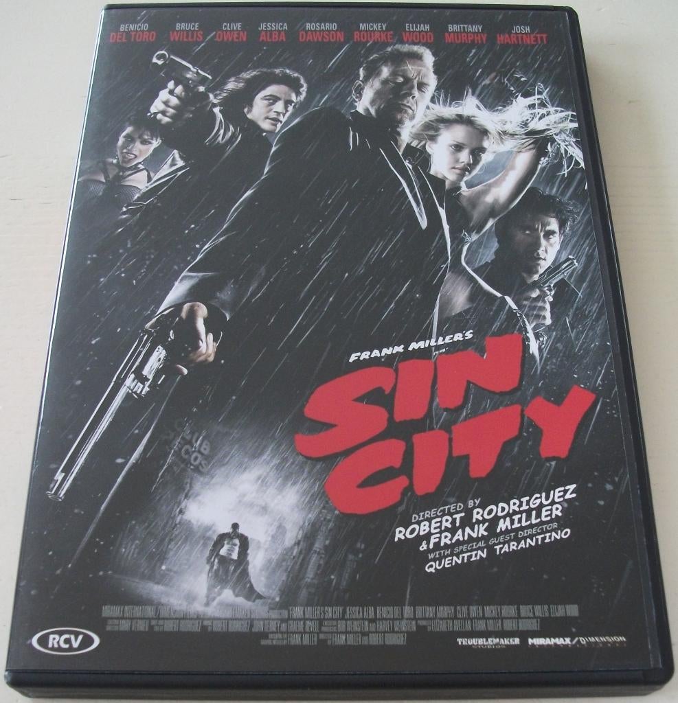 Dvd *** SIN CITY *** Oog om oog, tand om tand!, Vanaf 16 jaar, Ophalen of Verzenden, Zo goed als nieuw, Maffia en Misdaad