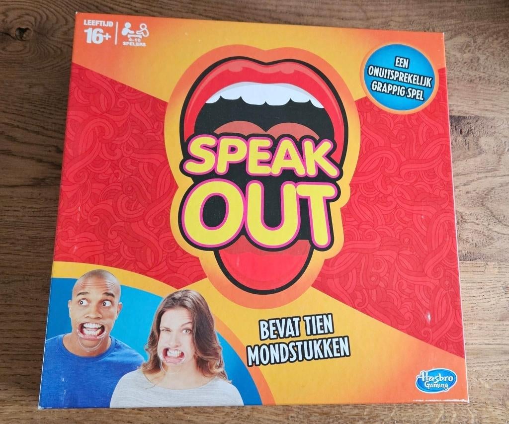 Speak Out 16+ spel, Hobby en Vrije tijd, Gezelschapsspellen | Bordspellen, Vijf spelers of meer, Ophalen of Verzenden, Gebruikt