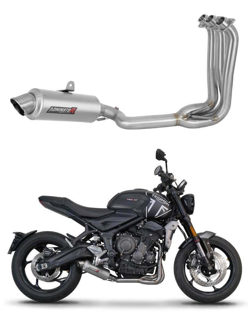 [DOMINATOR UITLAAT] Triumph Trident 660 2021–2024, Verzenden, Amsterdam, Nieuw, Dominator