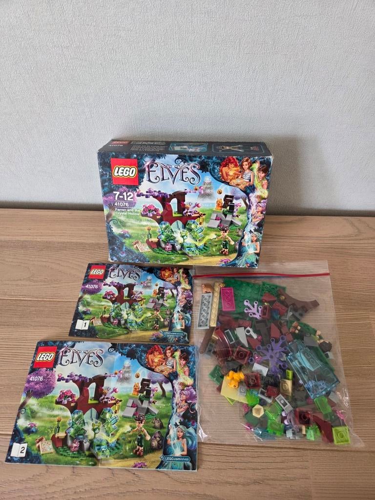 Lego Elves 41076 - De geheime Elfenboom, Ophalen of Verzenden, Gebruikt, Complete set, Lego