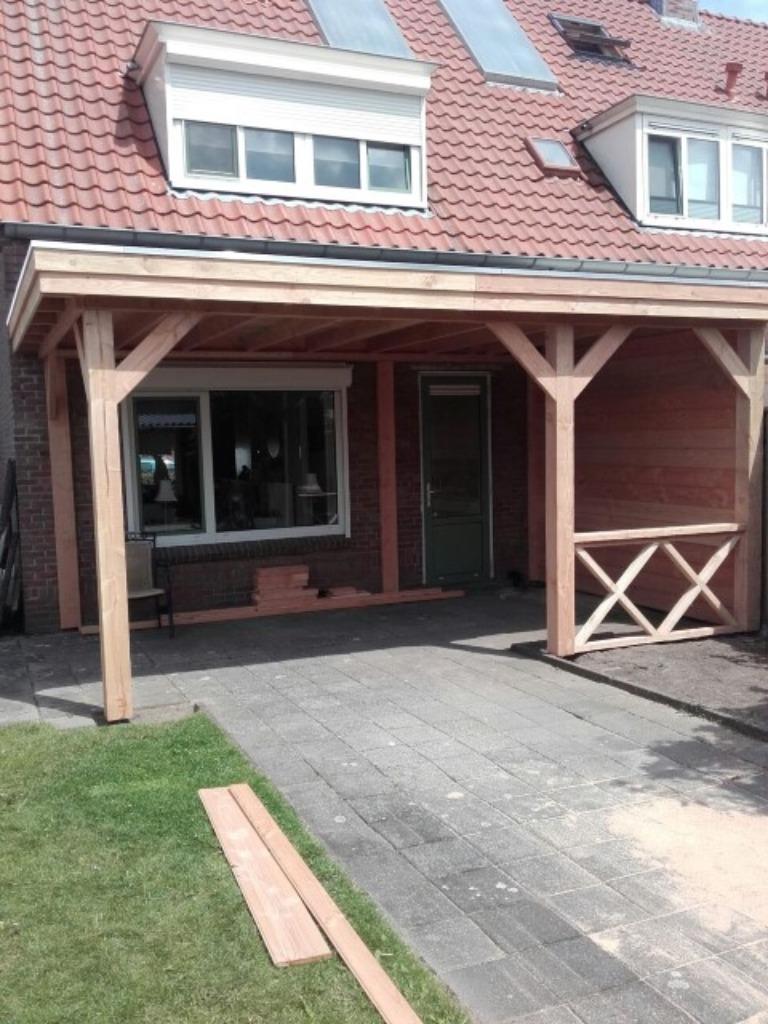 LUXE Douglas houten overkapping – maatwerk bouwpakket, Tuin en Terras, Overkappingen, Ophalen of Verzenden, Nieuw, Veranda
