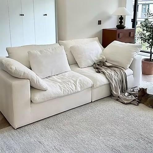 NIEUW! Foam Bankstel 2 zitter super comfortabel, 250 tot 300 cm, Gebruikt, 100 tot 125 cm, Ophalen of Verzenden