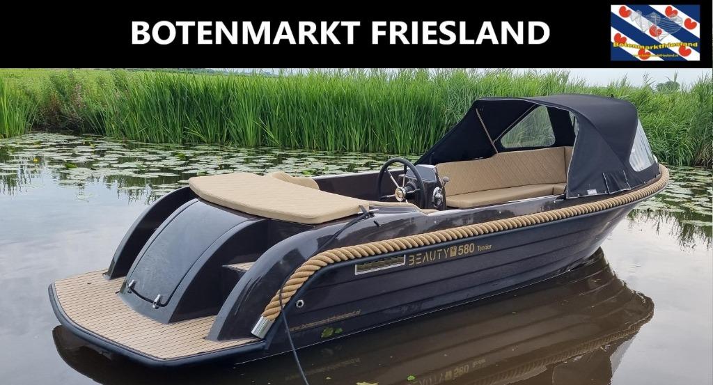 Beauty 580 Tender – Nederlandse kwaliteitssloep, vaarklaar!, Watersport en Boten, Sloepen, 10 tot 30 pk, Nieuw, Ophalen of Verzenden