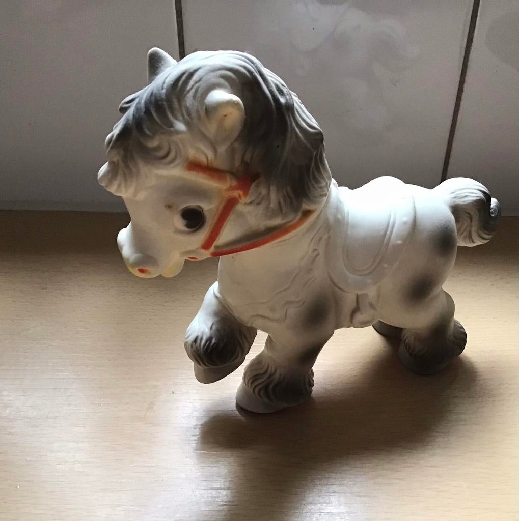 Vintage Piep Figuur Pony / Paardje, Verzamelen, Ophalen of Verzenden, Gebruikt