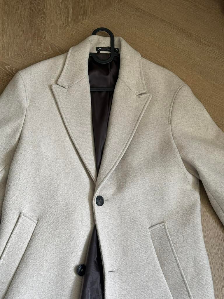Zara nette herenjas, Ophalen of Verzenden, Zo goed als nieuw, Beige