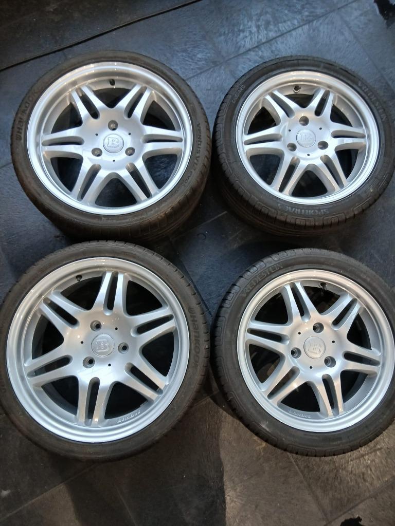 Smart 451 BRABUS velgen met band, Ophalen, 215 mm, Velg(en), 17 inch