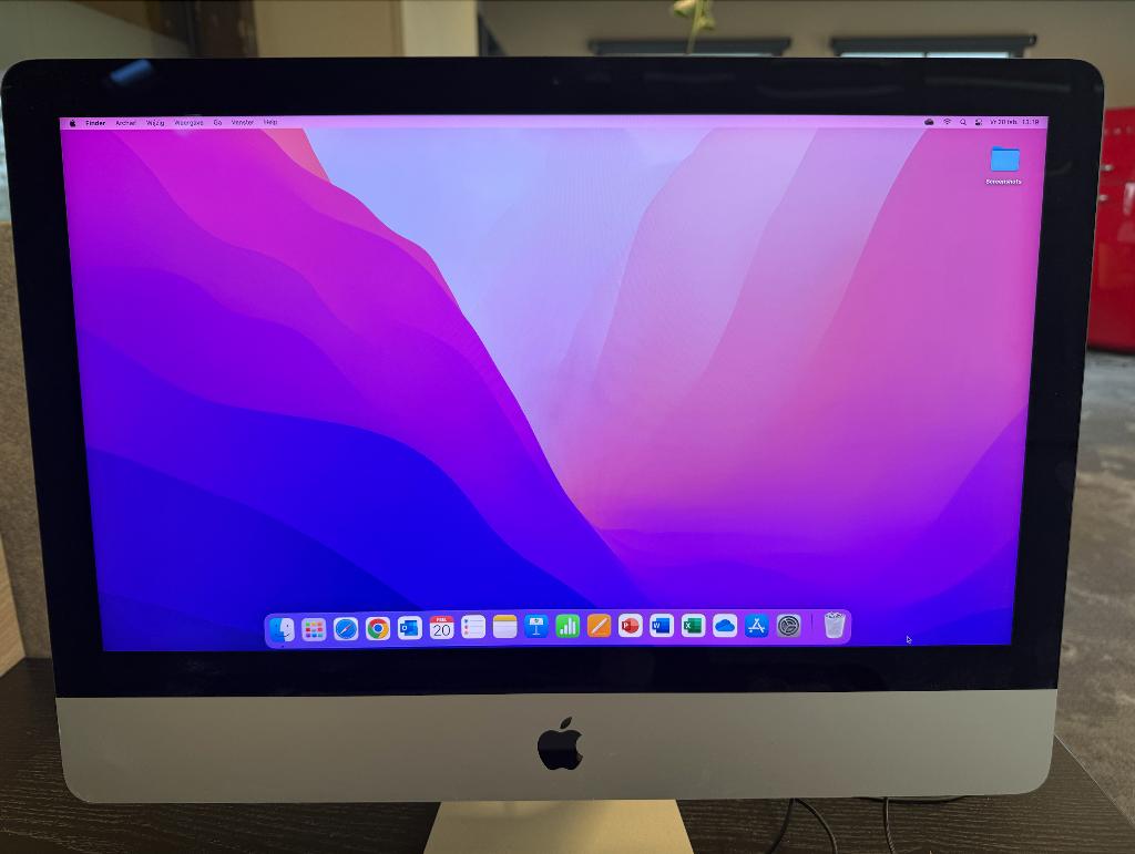 iMac Retina 4K 21,5 inch (late 2015), Computers en Software, Apple Desktops, Ophalen, Gebruikt, 2 tot 3 Ghz, 8 GB