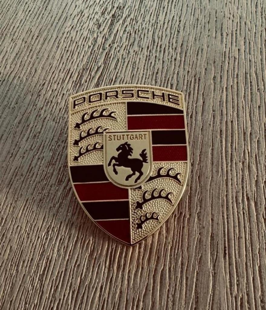 Nieuw Porsche embleem voor de kofferklep of motorkap van div, Ophalen of Verzenden, Nieuw, Transport