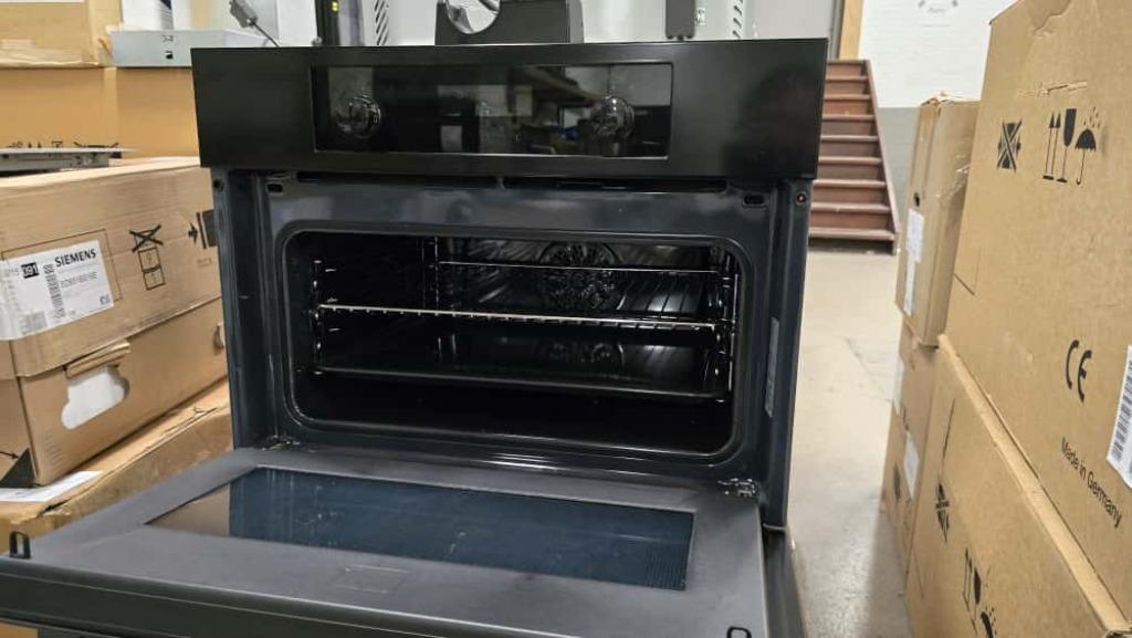 Zanussi inbouw combi-oven ZKC47902BU, Ophalen, Refurbished, Oven met grill, Inbouw