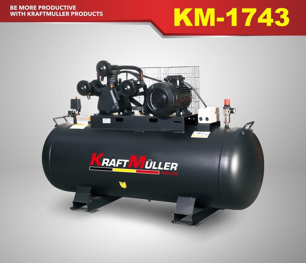 Compressor kraftmuller  500L proline, 800 liter/min of meer, Nieuw, Ophalen of Verzenden, Olievrij