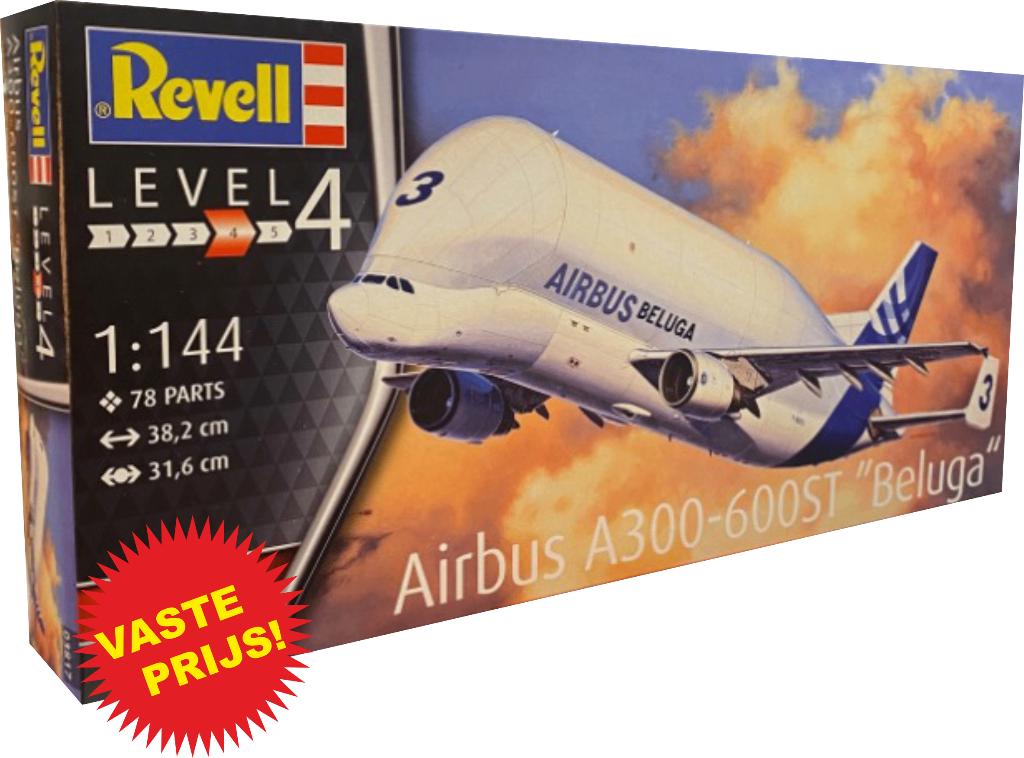 Airbus A300-600ST Beluga (Revell 03817) 1/144, 1:72 tot 1:144, Revell, Nieuw, Ophalen of Verzenden