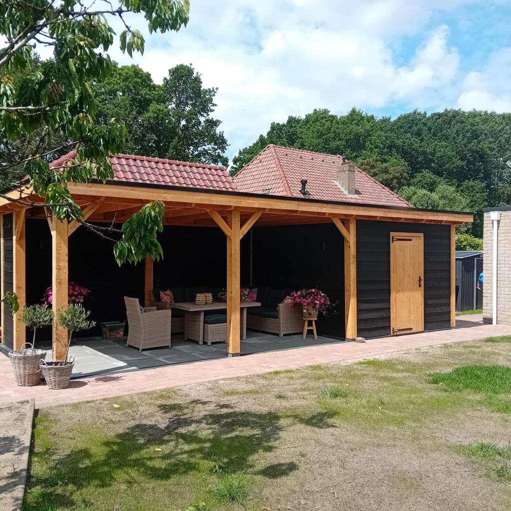 Douglas Overkapping, Schuur of Veranda op Maat, Ophalen of Verzenden, Nieuw, Hout, Overige typen
