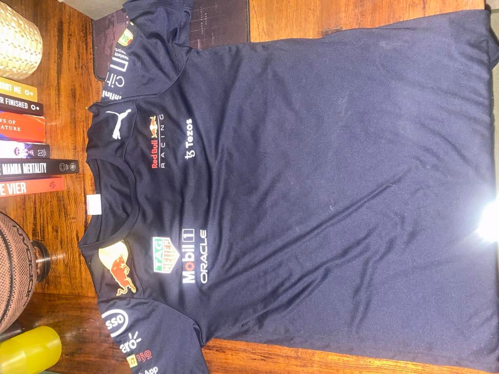 Puma Red Bull Racing Shirt - Maat S, Ophalen of Verzenden, Zo goed als nieuw, Maat 46 (S) of kleiner, Zwart