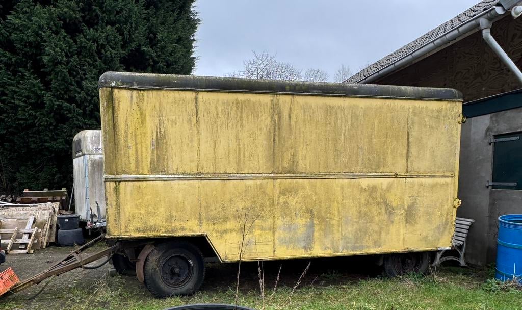 Oude koelwagen / aanhanger – restauratieproject, 100 liter of meer, Ophalen, Gebruikt, Overige typen