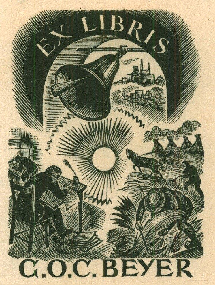 3206 Ex Libris Nederland : Thijs Mauve, 1941, Verzenden