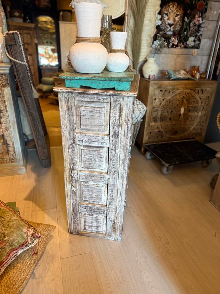 Gaaf India/Ibiza style kastje, Huis en Inrichting, Kasten | Dressoirs, Ophalen, Nieuw, 25 tot 50 cm, 50 tot 100 cm