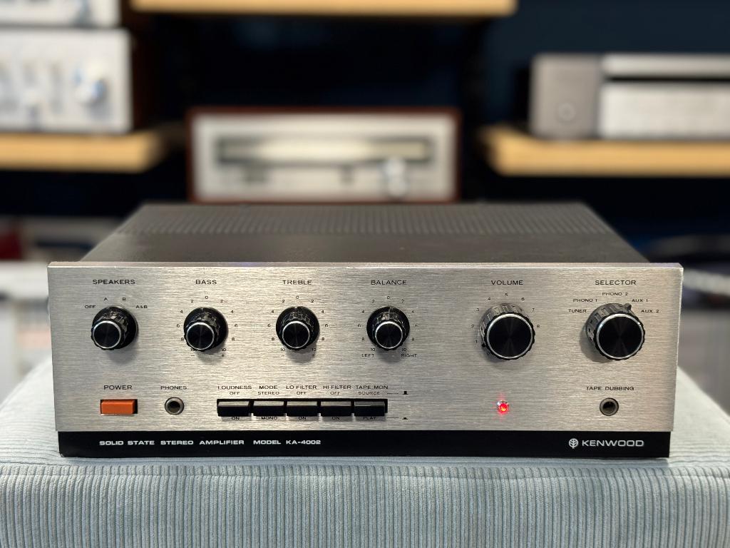 Kenwood KA-4002 Versterker | 60 dagen garantie, Overige merken, Gebruikt, Ophalen of Verzenden, Minder dan 60 watt