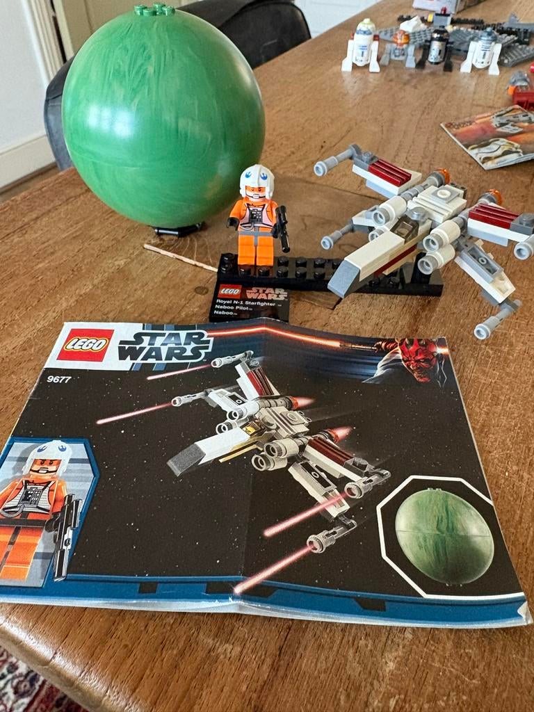 Lego Star Wars Royal N-1 Starfighter 9677, Kinderen en Baby's, Speelgoed | Duplo en Lego, Ophalen of Verzenden, Gebruikt, Complete set