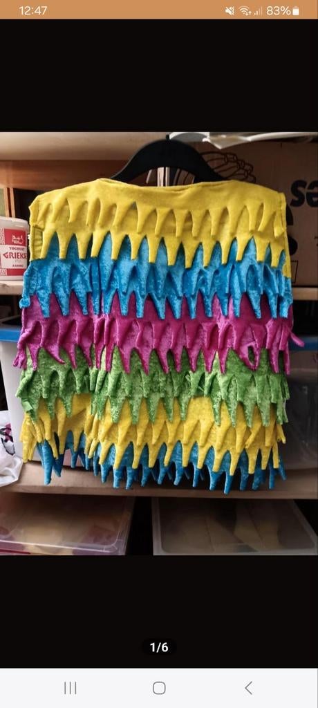 Pinata kinderhesjes maat 122 + kindermaskers Mexico, Ophalen of Verzenden, Zo goed als nieuw, 122 t/m 128, Jongen of Meisje